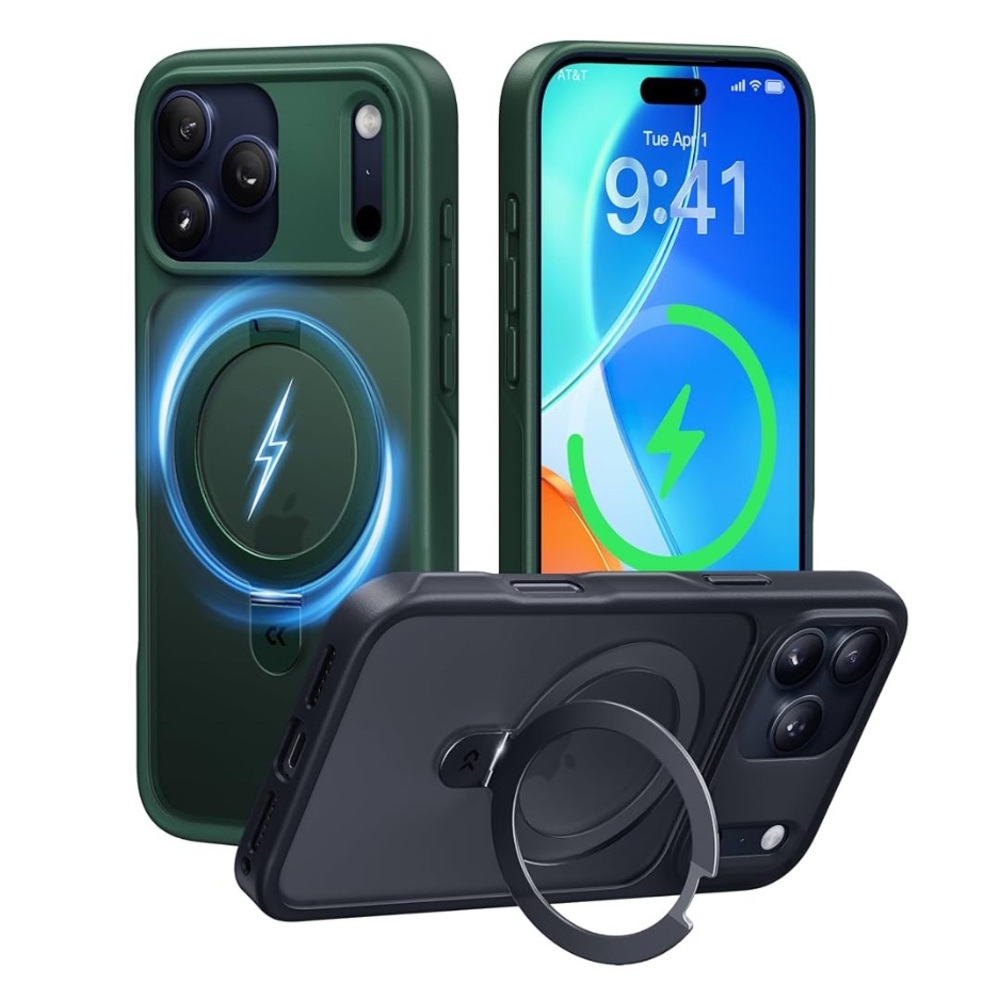 Casekoo Green MagicStand iPhone Case